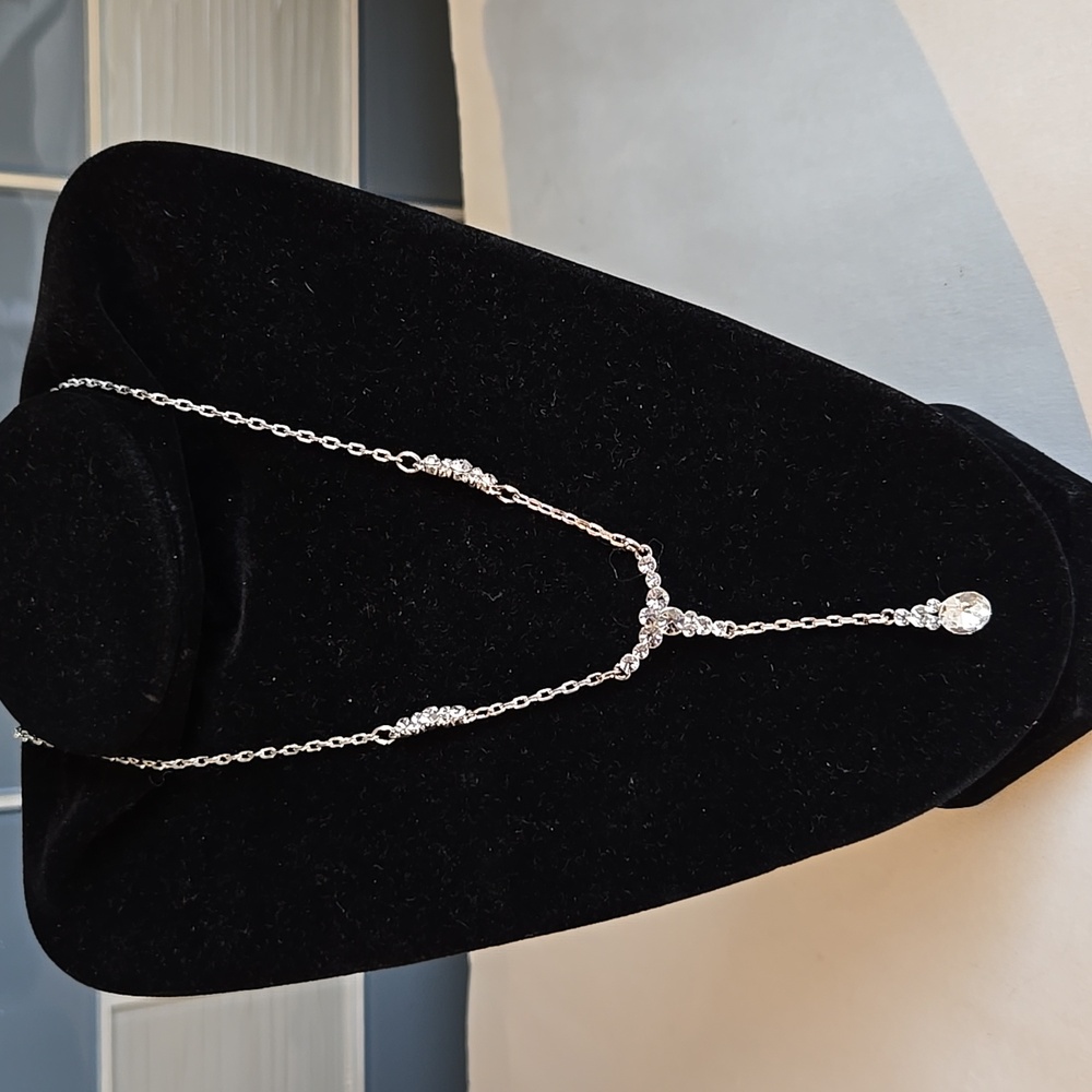 Givenchy tear drop necklace